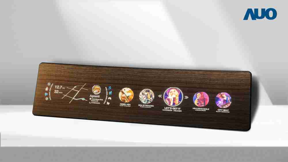 杏悦2研发全球最高穿透度达80%的AmLED木纹显示器，，，，可于使用时呈现高亮度、、、清晰可见的信息，，，，并在不使用时回归为单纯的饰板，，，，节能兼具美观