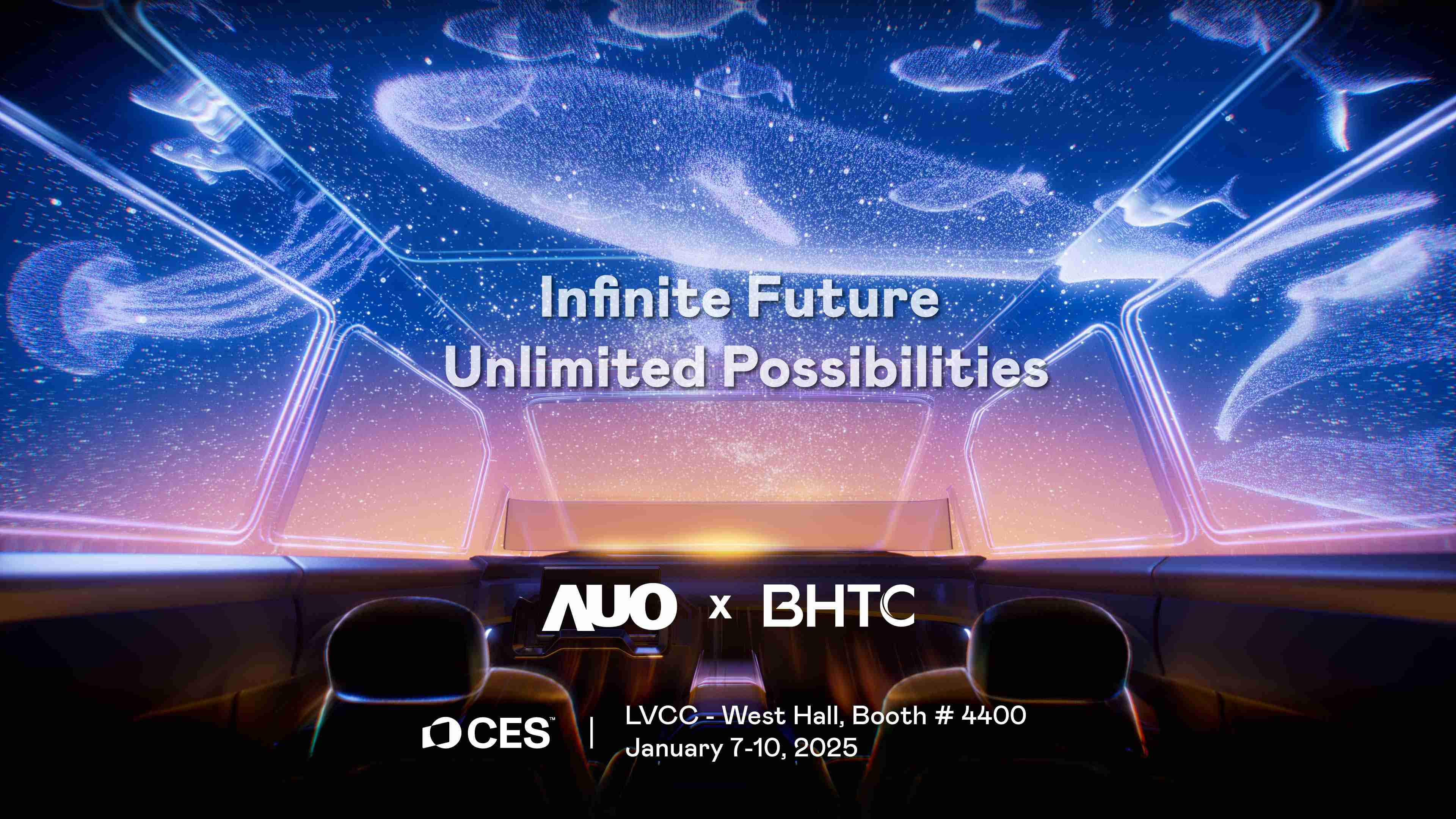 杏悦2以Infinite Future, Unlimited Possibilies为主题，，联合BHTC于CES 2025扩大规模展出